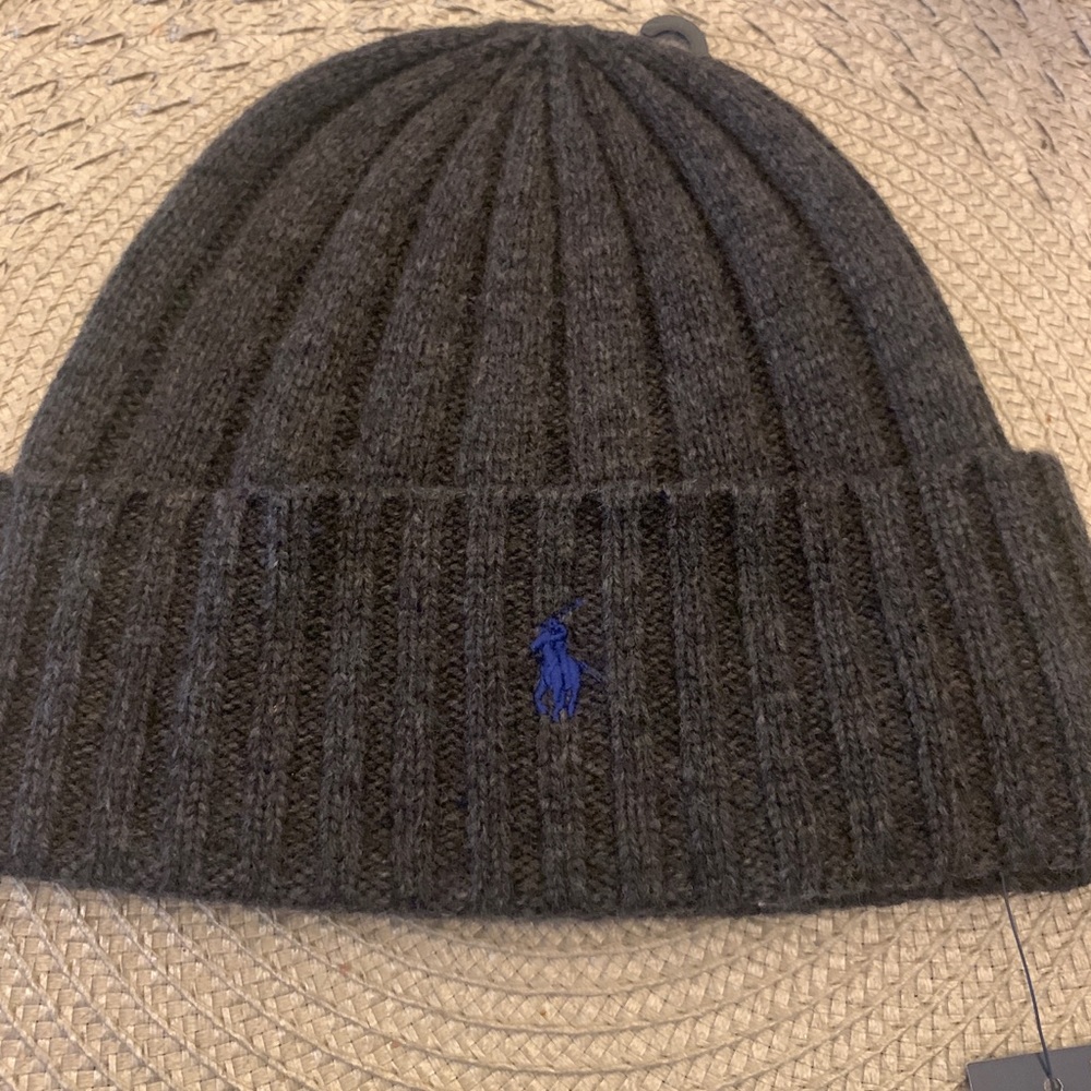 Men Ralph Lauren Polo Wool Hat NWT